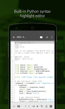 تحميل QPython - Learn Python & AI التعليم لنظام أندرويد لقطة شاشة 3