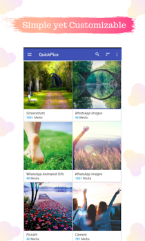 تحميل QuickPic Gallery صورة فوتوغرافية لنظام أندرويد لقطة شاشة 2