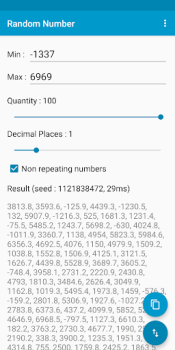 تحميل Random Number أدوات لنظام أندرويد لقطة شاشة 3
