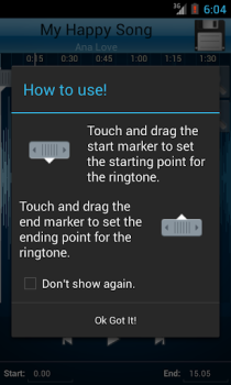 تحميل MP3 Cutter and Ringtone Maker الموسيقى والصوت لنظام أندرويد لقطة شاشة 2