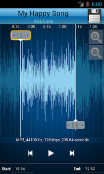 تحميل MP3 Cutter and Ringtone Maker الموسيقى والصوت لنظام أندرويد لقطة شاشة 3