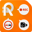 تحميل  Roadly dashcam & speed camera