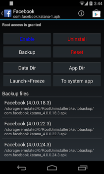 تحميل Root Uninstaller أدوات لنظام أندرويد لقطة شاشة 3