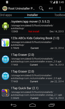 تحميل Root Uninstaller أدوات لنظام أندرويد لقطة شاشة 4