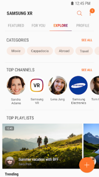 تحميل Samsung VR видео مشغلات الفيديو والمحررين لنظام أندرويد لقطة شاشة 3