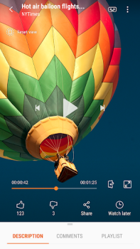 تحميل Samsung VR видео مشغلات الفيديو والمحررين لنظام أندرويد لقطة شاشة 5
