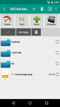 تحميل SD Card Manager (File Manager) عمل لنظام أندرويد لقطة شاشة 2