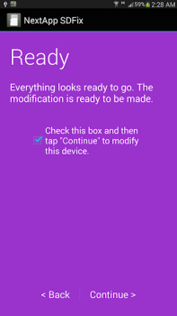 تحميل SDFix: KitKat Writable MicroSD أدوات لنظام أندرويد لقطة شاشة 2