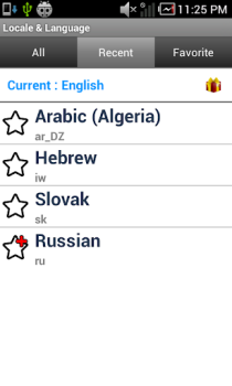 تحميل Set Locale & Language أدوات لنظام أندرويد لقطة شاشة 2