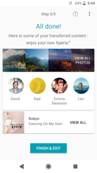 تحميل (Old version) Xperia Transfer Mobile إضفاء الطابع الشخصي لنظام أندرويد لقطة شاشة 6