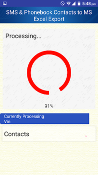 تحميل Save Phonebook & SMS to Excel أدوات لنظام أندرويد لقطة شاشة 2
