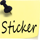 تحميل  Sticker widget