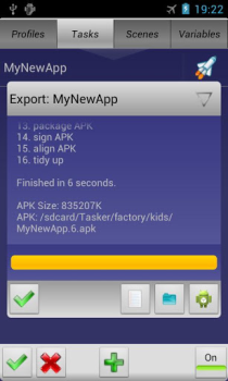 تحميل Tasker App Factory أدوات لنظام أندرويد لقطة شاشة 4