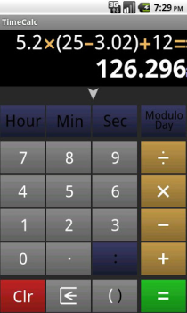 تحميل Time Calculator أدوات لنظام أندرويد لقطة شاشة 2