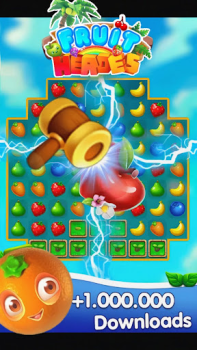 تحميل Fruit Diary - Match 3 Puzzle ألعاب عارضة لنظام أندرويد لقطة شاشة 2