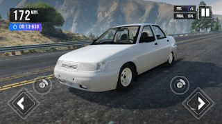 تحميل VAZ 2110 Russian Car Driving المحاكاة لنظام أندرويد لقطة شاشة 5