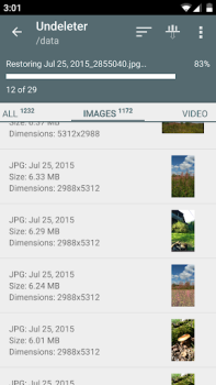 تحميل Undeleter Recover Files & Data أدوات لنظام أندرويد لقطة شاشة 3