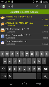 تحميل Uninstaller عمل لنظام أندرويد لقطة شاشة 4
