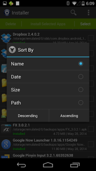 تحميل Installer - Install APK عمل لنظام أندرويد لقطة شاشة 3