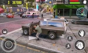 تحميل Gangster Fight - Vegas Crime S المحاكاة لنظام أندرويد لقطة شاشة 2