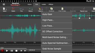تحميل WavePad Audio Editor الموسيقى والصوت لنظام أندرويد لقطة شاشة 4