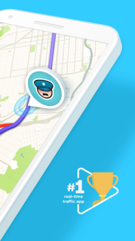 تحميل Waze: خرائط وحركة مرور وأكثر الخرائط والملاحة لنظام أندرويد لقطة شاشة 2