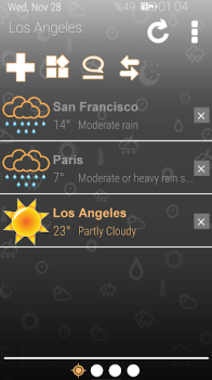 تحميل Weather Clock طقس لنظام أندرويد لقطة شاشة 7