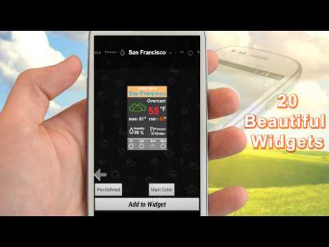 تحميل Weather Clock طقس لنظام أندرويد لقطة شاشة 8
