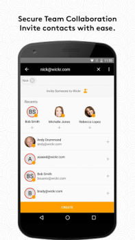 تحميل Wickr Me – Private Messenger الاجتماعية لنظام أندرويد لقطة شاشة 3