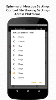 تحميل Wickr Me – Private Messenger الاجتماعية لنظام أندرويد لقطة شاشة 4