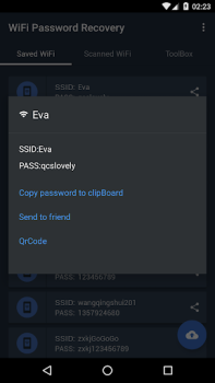تحميل WiFi Password Recovery أدوات لنظام أندرويد لقطة شاشة 2