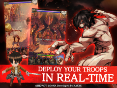 تحميل Attack on Titan TACTICS المحاكاة لنظام أندرويد لقطة شاشة 3
