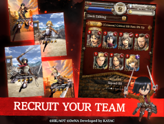 تحميل Attack on Titan TACTICS المحاكاة لنظام أندرويد لقطة شاشة 5