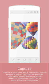 تحميل Cupslice Photo Editor صورة فوتوغرافية لنظام أندرويد لقطة شاشة 2