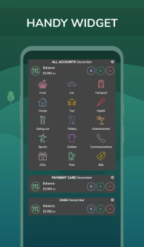 تحميل Monefy - Budget & Expenses app المالية لنظام أندرويد لقطة شاشة 4