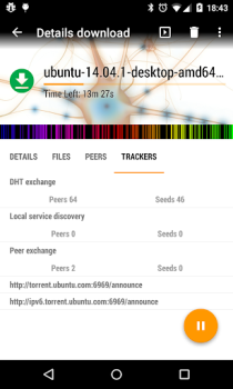 تحميل aTorrent - torrent downloader مشغلات الفيديو والمحررين لنظام أندرويد لقطة شاشة 6