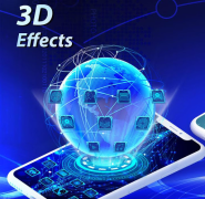 تحميل U Launcher 3D:3d themes فن و تصميم لنظام أندرويد لقطة شاشة 2