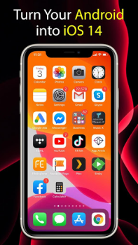 تحميل Launcher iOS 14 إضفاء الطابع الشخصي لنظام أندرويد لقطة شاشة 2