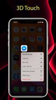 تحميل Launcher iOS 14 إضفاء الطابع الشخصي لنظام أندرويد لقطة شاشة 7
