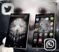 تحميل Cute Puppy Launcher Theme إضفاء الطابع الشخصي لنظام أندرويد لقطة شاشة 2