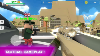 تحميل Block Gun 3D: FPS Shooter PvP العاب اكشن لنظام أندرويد لقطة شاشة 2