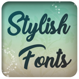 الشعار Stylish Fonts