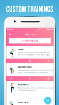 تحميل Fitness For Women الصحة واللياقة البدنية لنظام أندرويد لقطة شاشة 7