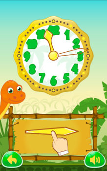 تحميل Dino Time: free learning clock ألعاب التعلم لنظام أندرويد لقطة شاشة 7