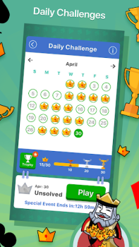 تحميل Solitaire + Card Game by Zynga ألعاب اللوح لنظام أندرويد لقطة شاشة 2