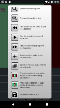 تحميل صانع النغمات القاطع MP3 مشغلات الفيديو والمحررين لنظام أندرويد لقطة شاشة 6