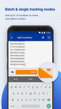 تحميل 17TRACK Package Tracker عمل لنظام أندرويد لقطة شاشة 2
