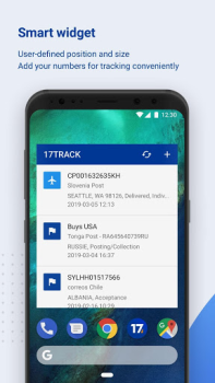 تحميل 17TRACK Package Tracker عمل لنظام أندرويد لقطة شاشة 5