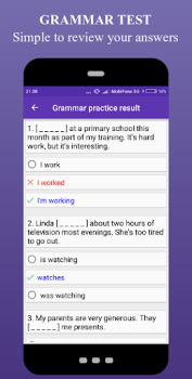 تحميل English Grammar Test - Grammar التعليم لنظام أندرويد لقطة شاشة 5