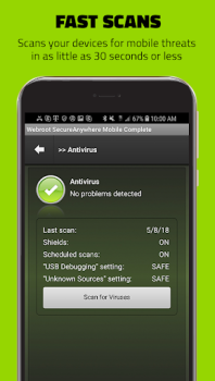 تحميل Webroot أدوات لنظام أندرويد لقطة شاشة 2